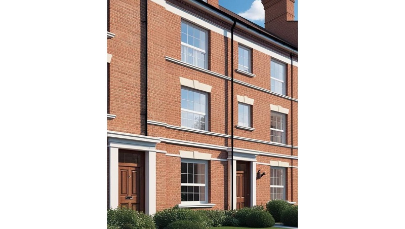 A block of flats in the UK