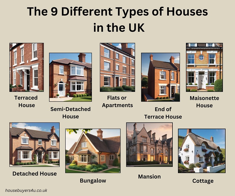 9 different types of houses in the UK