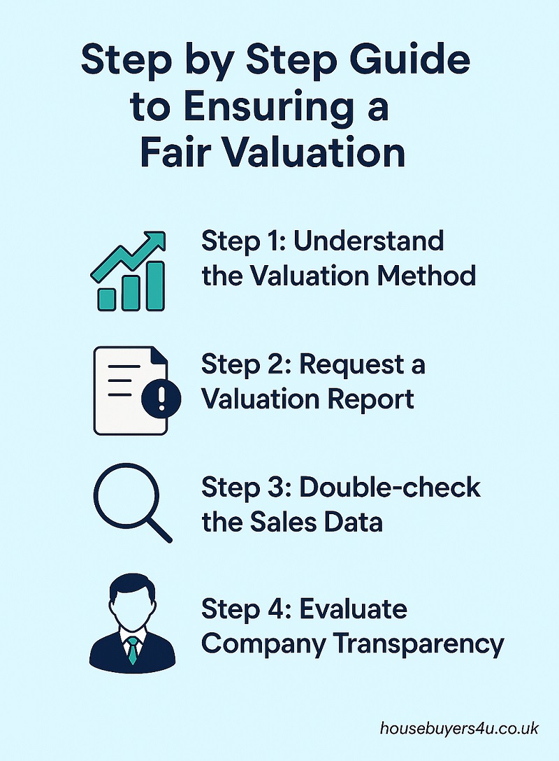 step by step guide to ensuring you will get a fair home valuation