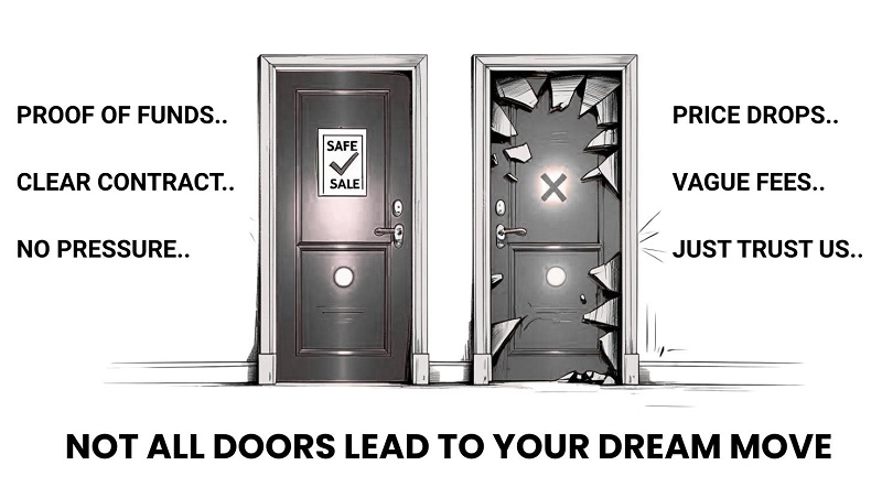 Look out for warning signs when choosing a house buying company